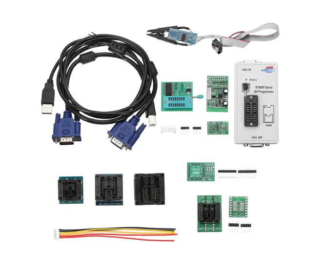 EIE Isp Programmer 24 Eeprom Series DIP8-SOP16 9PCS Kit