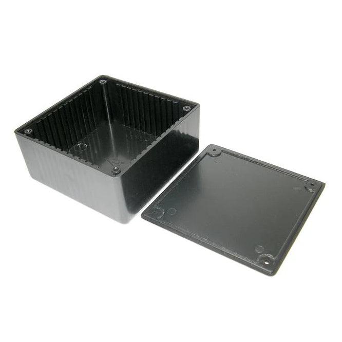 EIE ABS Enclosure 105x105x52mm with Ribs