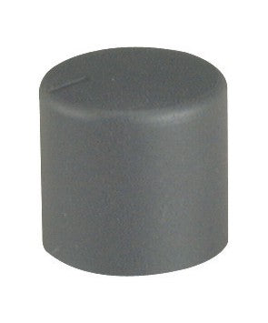 EIE Knob Plastic Blk Splin 18x16mm 6.0 Hole