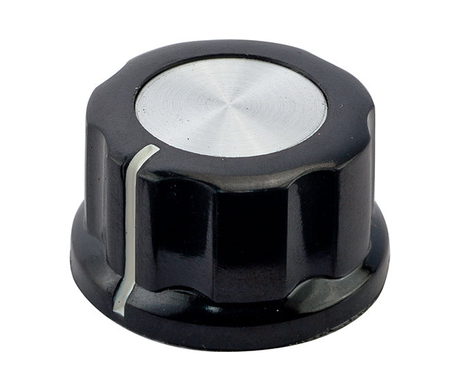 Daier Knob Silver with Marker Hole