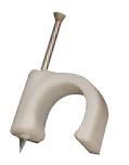 EIE Circle Nail in Saddle - Single Piece