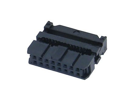 EIE Socket Idc with Strain-Relief - Single Piece