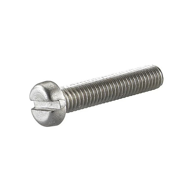 Mecaon Machine Screw Sloted Cheese-Head M3x16 Plated