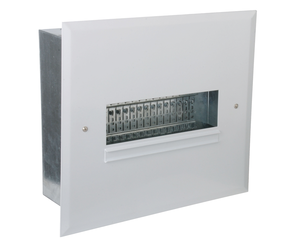 Schenker | SCU 13mm MCB Distribution Board, Complete with Earth & Neutral Bar