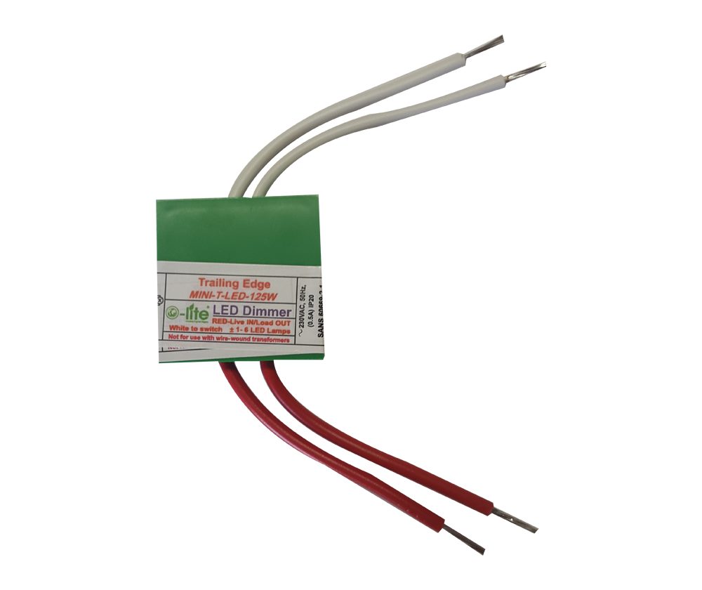 O-lite SDIM-T-LED Dimmer Regulator for Cyclops Range & 6W Dimmable GU10