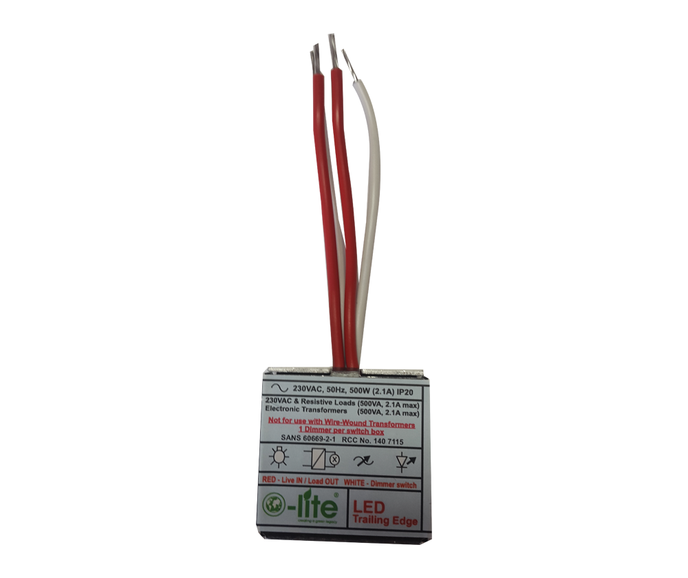 O-lite SDIM-T-LED Dimmer Regulator for Cyclops Range & 6W Dimmable GU10