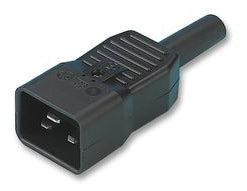 EIE C20 IEC320 Plug in-Line Re-Wire Type