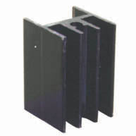 EIE Extruded Vertical Heatsink TO220 O-S Sml