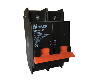 Schenker | MCB, 80-125A, 10kA D Curve, 1-4 Pole