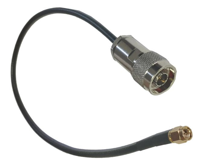 EIE Sma Lead 5mm Coax Sma Plug - N-Type Plug 0.5m