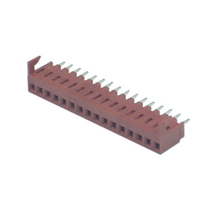 CS Housed Socket PCB Str 15W P=2.54mm