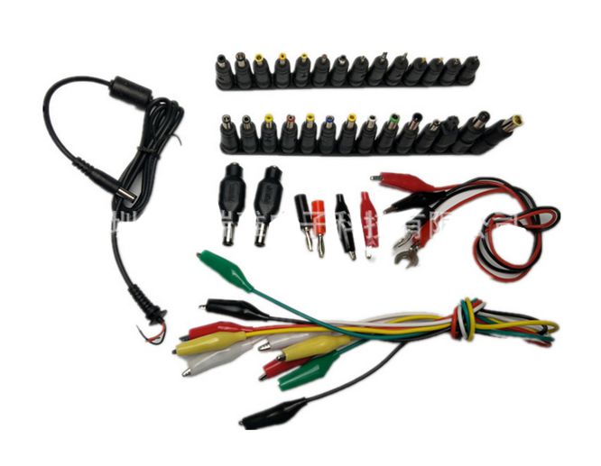 EIE Adapter DC Power & Crocodile Clips 42-PCS Set