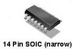 Microchip DAC Converter SMD SO14 12-BIT 8CH