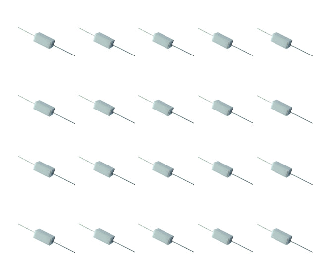 Qingda Ceramic Wirewound Resistor 5W, 0.1Ω-100kΩ