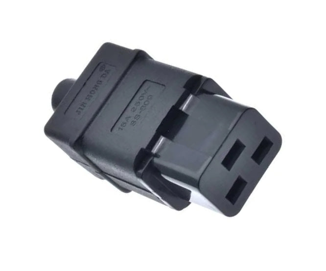 EIE C19 IEC320 Socket in-Line Re-Wireable - Bulky