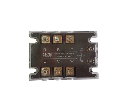 Three Pole Solid State Relay with Indication, 480VAC / 4-32VDC