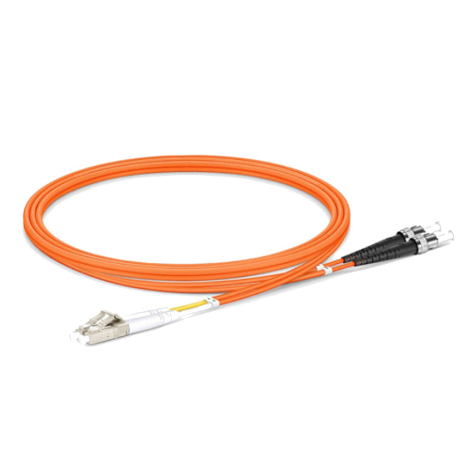 CS OFNR-ST/UPC-LC/UPC-OM2-DX-3-1m Fiber Optics Patchcord