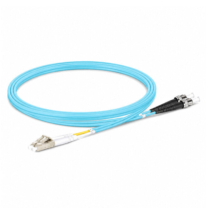 CS OFNR-ST/UPC-LC/UPC-MM-DX-3-1m Fiber Optics Patchcord