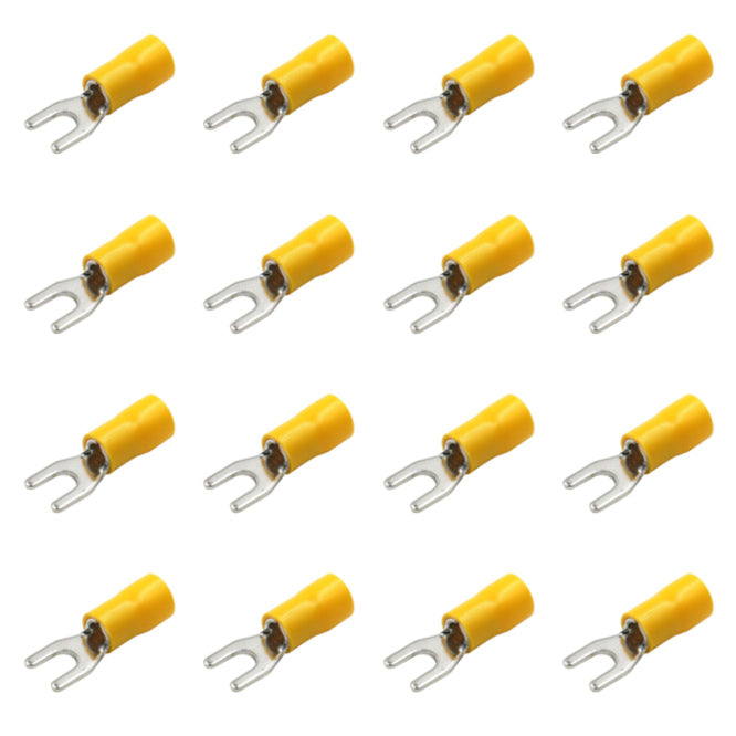 Guosai Terminal Pre-Ins Spade Lug Yellow R=4.3mm