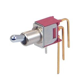 C&K Mini Toggle Switch SPDT Right-Angle on-on PCB