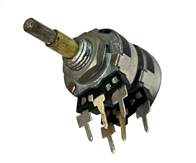 Piher Potentiometer S/T Lin PCB Dual, 16mm-21mm