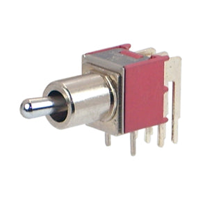 C&K Mini Toggle Switch Dpdt Right-Angle on-on PCB