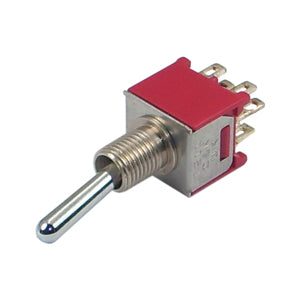 C&K Mini Toggle Switch Dpdt on-on-on Sol 2A 250VAC