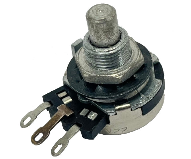 Piher Potentiometer with Switch Log 21mm Met, 22kΩ-470kΩ