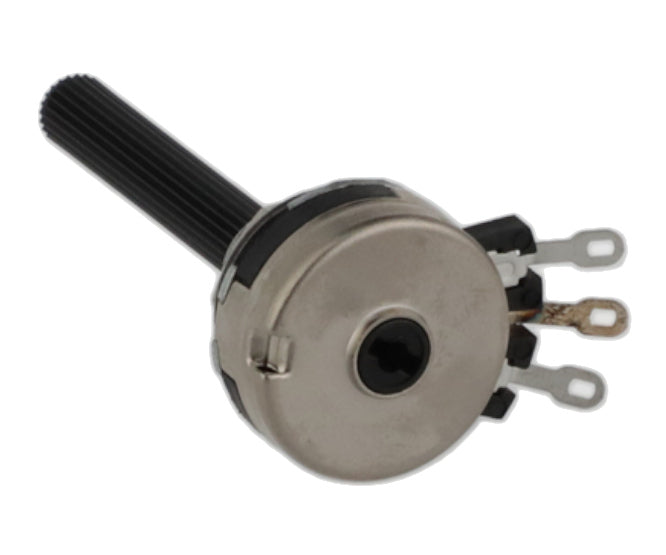 Piher Potentiometer 1 Turn OD=21mm SHAFT=6mm 1m Solder Pins