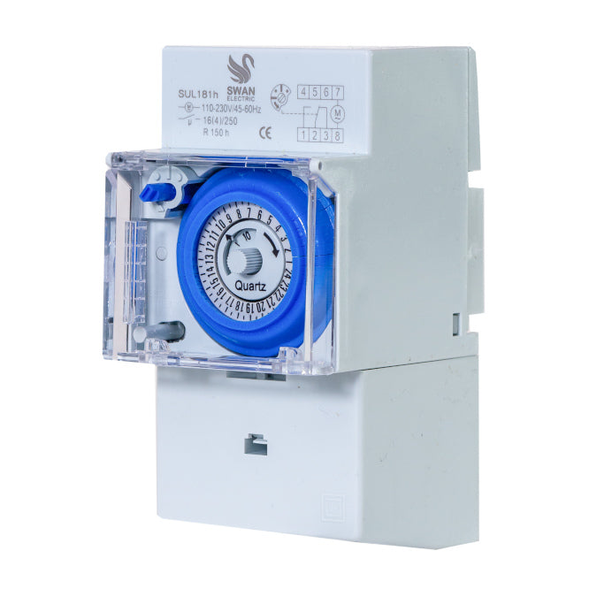 Swan Electric 220VAC Electro-Mechanical Timer 16A, 48x30m Segments