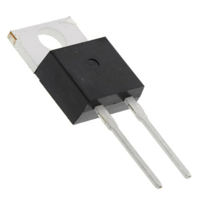 onsemi Rectifier Diode 600V 8A VF=1.5V TO220 2PIN