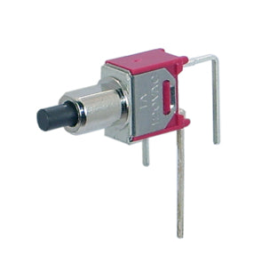 C&K Push Button Switch Spst Mn Right-Angle PCB