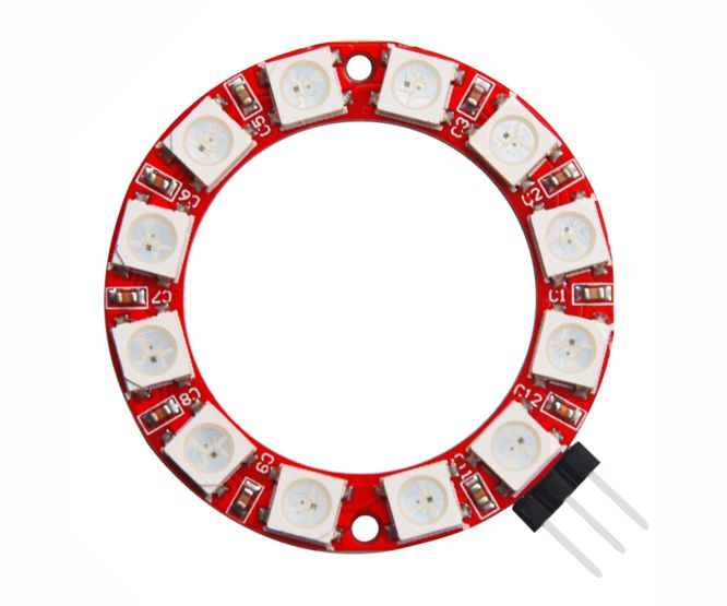 Keyestudio WS2812 Addressable 5050 Rgb LED Module Ring