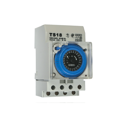 24 Hour Analog Time Switch, DIN Mount
