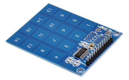 EIE 16-CH Capacitive Touch Sensor Keypad Board