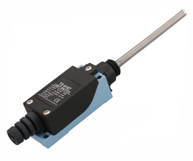 Swan Electric Limit Switch DPST NO+NC 5A 250VAC with Spring Wire 56x21