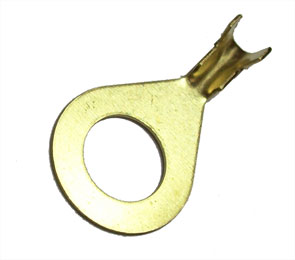 EIE Terminal Un-Ins Ring Lug Brass