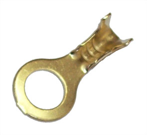 EIE Terminal Un-Ins Ring Lug Brass