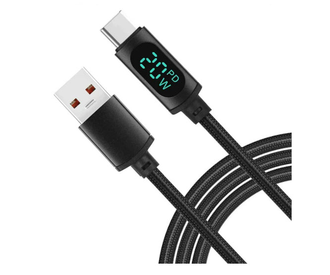 EIE Adapt / Charger Lead USB to Type-C Black 1m 100W