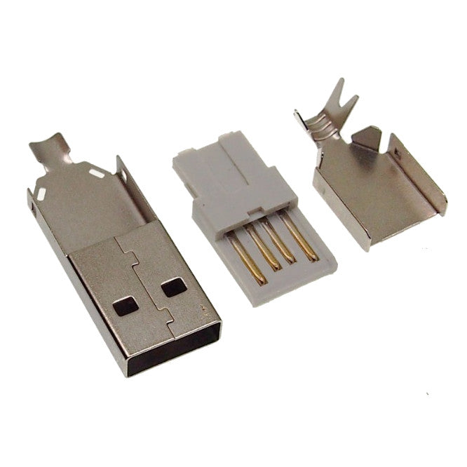 CS USB 2.0 Plug a-Type Inline Wire Type
