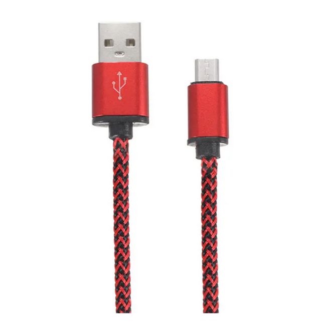 EIE Micro-USB to USB-a Data Lead Red 300mm