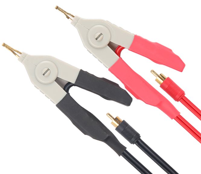 UNI-T Kelvin Clip Double Insulated Wire 1m