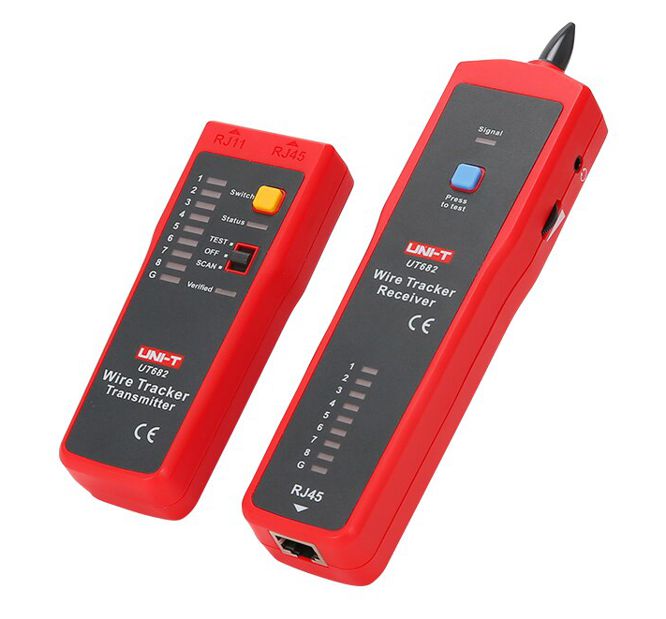 UNI-T RJ11 / RJ45 Wire Tracker / Tracer Utp Tx Rx