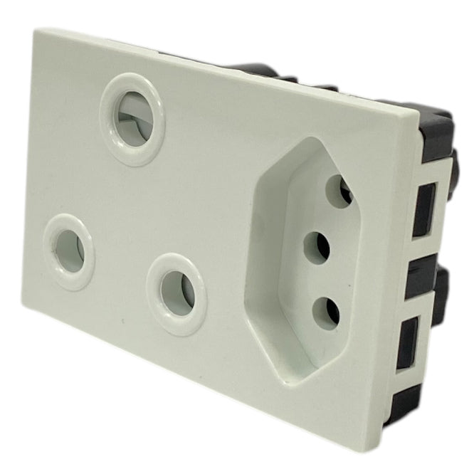EIE VEVG218PSHTG 16A Socket + 3 Pin Combo Socket