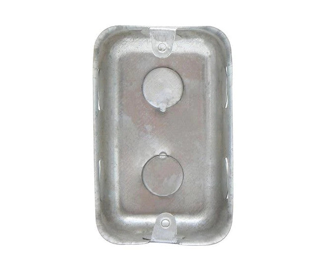 Swan Electric Galvanised Electrical Wall Box 2x4