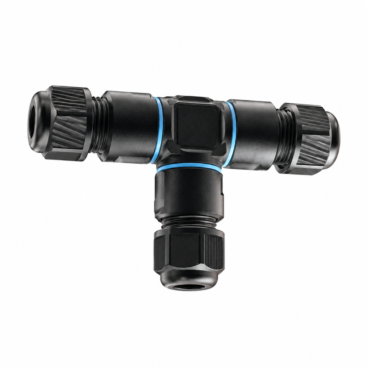 MCE WCC-M20T-3PQC 3-pin IP68 waterproof T-type quick cable connector