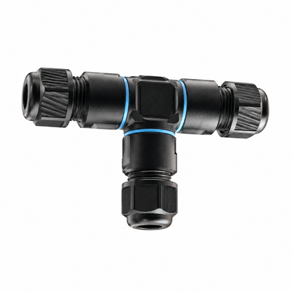 MCE WCC-M20T-3PQC 3-pin IP68 waterproof T-type quick cable connector