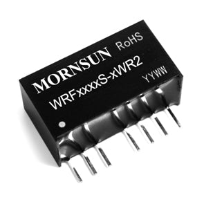 Mornsun DC-DC Converter Dip I=24 O=5 0A6 3W