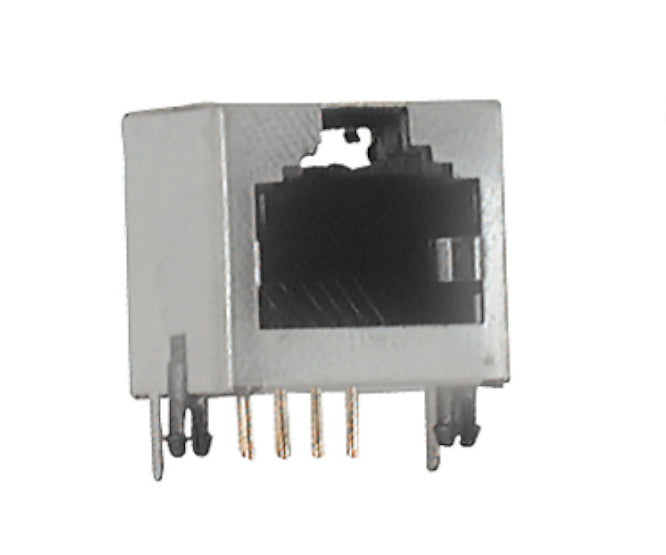 EIE Socket Modular RJ45 Right-Angle Shield 16x16