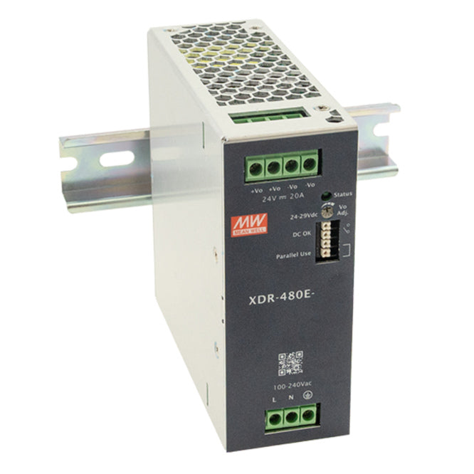 Mean Well DIN Rail Power Supply XDR-480E 480W